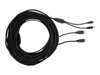 InFocus - Câble d'alimentation / USB - USB type B, prise CC 2,5 mm pour USB (M) - 7.62 m INA-THNCB25