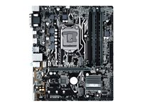 ASUS PRIME B250M-A/CSM - Carte-mère - micro ATX - Socket LGA1151 - B250 - USB 3.0, USB-C - Gigabit LAN - carte graphique embarquée (unité centrale requise) - audio HD (8 canaux) PRIME B250M-A/CSM