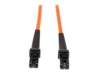 Tripp Lite 1M Duplex Multimode 62.5/125 Fiber Optic Patch Cable MTRJ/MTRJ 3' 3ft 1 Meter - Cordon de raccordement - MT-RJ multi-mode (M) pour MT-RJ multi-mode (M) - 1 m - fibre optique - duplex - 62,5 / 125 microns - orange N312-01M