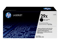 HP 29X - À rendement élevé - noir - originale - LaserJet - cartouche de toner (C4129X) - pour LaserJet 5000, 5000dn, 5000gn, 5000LE, 5000n, 5100, 5100dtn, 5100Le, 5100n, 5100se, 5100tn C4129X