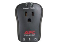 APC SurgeArrest Essentiel - Protection contre les surtensions - CA 120 V - connecteurs de sortie : 1 - Charbon P1T