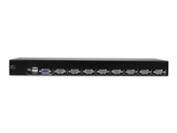 StarTech.com Module de commutateur KVM USB 8 ports pour 1UCABCONS/17/19 - Commutateur KVM - 8 x KVM port(s) - 1 utilisateur local - Montable sur rack - pour P/N: RKCONS1908K, RKCONS1916K, SVECONUS10, SVECONUS15, SVECONUS6 CAB831HDU