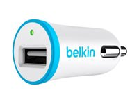 Belkin Car Charger - Adaptateur d'alimentation pour voiture - 1 A (USB) - bleu F8J014BTBLU