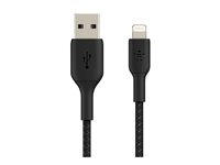 Belkin BOOST CHARGE - Câble Lightning - Lightning mâle pour USB mâle - 1 m - noir CAA002BT1MBK