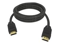 VISION Professional Premium - HDMI avec câble Ethernet - HDMI (M) pour HDMI (M) - 2 m - noir, blanc - support 4K TC 2MHDMI/HQ