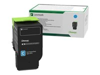 Lexmark - Cyan - original - cartouche de toner LCCP, LRP - pour Lexmark CS421, CS521, CS622, CX421, CX522, CX622, CX625 78C20C0