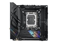 ASUS ROG STRIX B760-I GAMING WIFI - Carte-mère - mini ITX - Socket LGA1700 - B760 Chipset - USB 3.2 Gen 1, USB-C 3.2 Gen2, USB-C 3.2 Gen 2x2, USB-C 3.2 Gen 1 - 2.5 Gigabit LAN, Bluetooth, Wi-Fi - carte graphique embarquée (unité centrale requise) - audio HD (8 canaux) 90MB1D90-M1EAY0