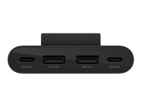 Belkin BOOST CHARGE - Bande de charge - 4 connecteurs de sortie (2 x USB, 2 x USB-C) - noir BUZ001BT2MBKB7