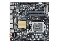 ASUS H110T/CSM - Carte-mère - Thin mini ITX - Socket LGA1151 - H110 Chipset - USB 3.1 Gen 1 - 2 x Gigabit LAN - carte graphique embarquée (unité centrale requise) - audio HD (8 canaux) 90MB0Q40-M0EAYC