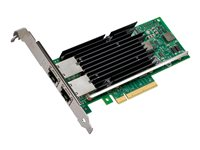 Intel Ethernet Converged Network Adapter X540-T2 - Adaptateur réseau - PCIe 2.1 x8 profil bas - 10Gb Ethernet x 2 X540T2