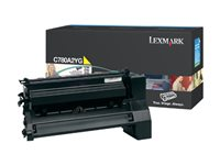 Lexmark - Jaune - original - cartouche de toner LCCP - pour Lexmark C780dn, C780dtn, C780n, C782dn, C782dtn, C782n, X782e C780A2YG