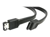 StarTech.com Cable eSATA vers SATA blinde de 1,8 m - Câble SATA vers eSATA - SATA (R) pour eSATA (R) - 1.8 m - noir - pour P/N: ESATAPNLFM1, PEXESAT322I, PEXUSB311A1E, S351BMU33ET, S351BMU33ETG, S3520BU33ER SATA2ESATA6