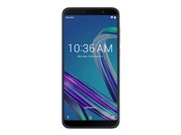 ASUS ZenFone Max Pro M1 (ZB602KL) - Smartphone - double SIM - 4G LTE - 64 Go - microSDXC slot - GSM - 6" - 2160 x 1080 pixels (404 ppi) - IPS - RAM 4 Go (caméra avant de 8 mégapixels) - 2x caméras arrière - Android - noir d'eau profonde 90AX00T1-M00680