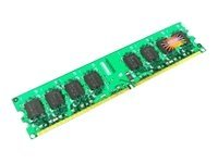 Transcend - DDR2 - module - 2 Go - DIMM 240 broches - 800 MHz / PC2-6400 - CL5 - 1.8 V - mémoire sans tampon - ECC - pour ASUS G-SURF365, M2N68, M3A32, M3A78, M3N, P5E, RS100, RS120, TS100, TS300; NEC Express5800 TS256MLQ72V8U