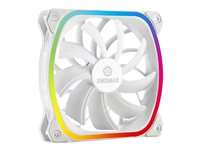 Enermax SquA RGB UCSQARGB12P-W-SG - Ventilateur châssis - 120 mm - blanc UCSQARGB12P-W-SG