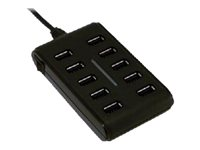 MCL Samar USB2-H111 - Concentrateur (hub) - 10 x USB 2.0 - Ordinateur de bureau USB2-H111