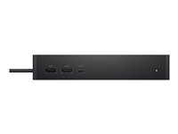 Dell Universal Dock - UD22 - Station d'accueil - USB-C - HDMI, 2 x DP, USB-C - 1GbE - 130 Watt - BTO - avec 3 ans de service d'échange avancé et garantie matérielle limitée DELL-UD22