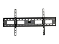 Tripp Lite Support mural fixe pour ecrans télévisions et moniteurs de 45" à 85" - Mount pour Écran LCD (support à faible encombrement) - acier - noir - Taille d'écran : 45"-85" - montable sur mur DWF4585X