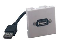 MCL - Câble USB - USB (F) pour USB (F) - 17 cm BM802/USB