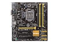 ASUS Q87M-E - Carte-mère - micro ATX - Socket LGA1150 - Q87 - USB 3.0 - Gigabit LAN - carte graphique embarquée (unité centrale requise) - audio HD (8 canaux) Q87M-E