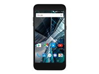 Archos 55 Graphite - Smartphone - double SIM - 4G LTE - 16 Go - microSDXC slot - GSM - 5" - 1280 x 720 pixels - IPS - RAM 2 Go (caméra avant de 5 mégapixels) - 2x caméras arrière - Android 503438