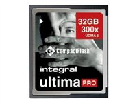Integral UltimaPro - Carte mémoire flash - 32 Go - 300x - CompactFlash INCF32G300W