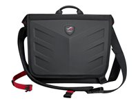 ASUS ROG Ranger Messenger - Sacoche pour ordinateur portable - 15.6" - noir - pour 14; 15; ROG Strix G15; ROG Zephyrus G14; TUF Gaming A15; F15; FX505DT; TUF505DV 90XB0310-BBP000