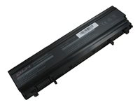 DLH - Batterie de portable (standard) (équivalent à : Dell 451-BBIF, Dell 9TJ2J, Dell 451-BBIE, Dell WGCW6, Dell 451-BBID, Dell 970V9, Dell 3K7J7, Dell CXF66, Dell M7T5F, Dell N5YH9, Dell NVWGM, Dell VV0NF, Dell Y6KM7) - Lithium Ion - 6 cellules - 5200 mAh - noir - pour Dell Latitude E5440, E5540 DWXL1768-B065Q3