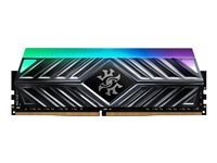 XPG SPECTRIX D41 - DDR4 - 8 Go - DIMM 288 broches - 3200 MHz / PC4-25600 - CL16 - 1.35 V - mémoire sans tampon - non ECC - gris titane AX4U320038G16-ST41