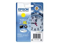 Epson 27XL - XL - jaune - originale - emballage coque avec alarme radioélectrique - cartouche d'encre - pour WorkForce WF-3620, WF-3640, WF-7110, WF-7610, WF-7620, WF-7715, WF-7720 C13T27144022