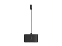 Belkin - Concentrateur (hub) - 4 x USB-C - de bureau AVC018BTBK