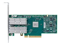 Mellanox ConnectX-3 VPI MCX354A-FCBT - Adaptateur réseau - PCIe 3.0 x8 - 10 GigE, InfiniBand, 40 Gigabit LAN - 2 ports MCX354A-FCBT