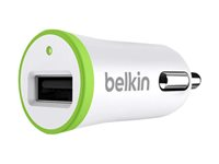 Belkin Car Charger - Adaptateur d'alimentation pour voiture - 1 A (USB) - blanc F8J014BTWHT