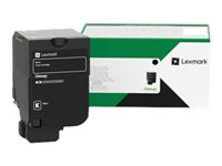 Lexmark - Noir - original - cartouche de toner LCCP, LRP - pour Lexmark CS730de, CS735de, CX730de, CX735adse 71C20K0