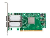 Mellanox ConnectX-6 VPI MCX654105A-HCAT - Adaptateur réseau - 2 x PCI Express 3.0 x16 - 200Gb Ethernet / 200Gb Infiniband QSFP28 x 1 MCX654105A-HCAT