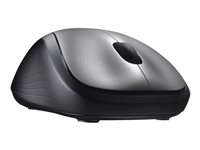 Logitech M310 - Souris - droitiers et gauchers - optique - 3 boutons - sans fil - 2.4 GHz - récepteur sans fil USB - argent 910-003986