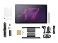 Wacom Cintiq Pro 17 - Numériseur avec Écran LCD - 21.5 x 38.2 cm - électromagnétique - 8 boutons - filaire - USB - noir DTH172K0B