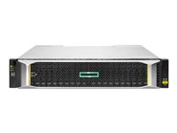 HPE Modular Smart Array 2060 10GbE iSCSI SFF Storage - Réseau de disques à semi-conducteurs - 23 To - 24 Baies (SAS-3) - SSD 1.92 To x 12 - iSCSI (10 GbE), iSCSI (25 GbE) (externe) - rack-montable - 2U S2E40B