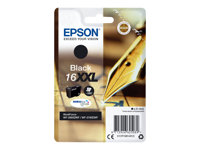 Epson 16XXL - 21.6 ml - XL - noir - original - blister - cartouche d'encre - pour WorkForce WF-2660DWF C13T16814012