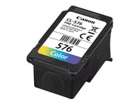 Canon CL-576 - 6.2 ml - couleur (cyan, magenta, jaune) - original - cartouche d'encre - pour PIXMA TR4750i, TR4751i, TS3550i, TS3551i 5442C001