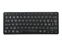 Targus Compact Multi-Device - Clavier - antimicrobienne - sans fil - Bluetooth 5.1 - Italien - noir AKB862IT