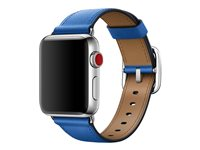 Apple 38mm Classic Buckle - Bracelet de montre - 130 - 195 mm - bleu électrique - pour Watch (38 mm) MRP22ZM/A