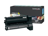 Lexmark - Jaune - original - cartouche de toner LCCP, LRP - pour Lexmark C780dn, C780dtn, C780n, C782dn, C782dtn, C782n, X782e C780A1YG