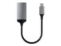 Satechi ST-TCVGAM - Adaptateur vidéo - 24 pin USB-C mâle pour HD-15 (VGA) femelle - 20.3 cm - gris sidéral - support 1080p ST-TCVGAM