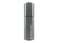 Transcend JetFlash 910 - Clé USB - 256 Go - USB 3.1 Gen 1 - vert de minuit TS256GJF910