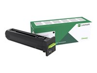 Lexmark - Noir - original - cartouche de toner LCCP, LRP - pour Lexmark CS820, CX820, CX825, CX860 72K20K0