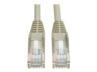 Tripp Lite 5ft Cat5e / Cat5 Snagless Molded Patch Cable RJ45 M/M Gray 5' - Cordon de raccordement - RJ-45 (M) pour RJ-45 (M) - 1.5 m - UTP - CAT 5e - moulé, sans crochet, bloqué - gris N001-005-GY