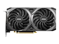 MSI GeForce RTX 3060 VENTUS 2X 12G OC - Carte graphique - GF RTX 3060 - 12 Go GDDR6 - PCIe 4.0 - HDMI, 3 x DisplayPort GEFORCE RTX 3060 VENTUS 2X 12G OC