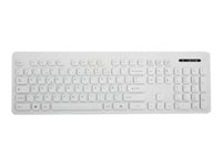 Urban - Clavier - USB - français (AZERTY) - étanche - blanc AWK01UF