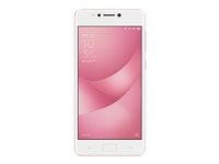 ASUS ZenFone 4 Max (ZC520KL) - Smartphone - double SIM - 4G LTE - 32 Go - microSDHC slot, - microSDXC slot - GSM - 5.2" - 1280 x 720 pixels - IPS - RAM 3 Go (caméra avant de 8 mégapixels) - 2x caméras arrière - Android - rose 90AX00H3-M00100